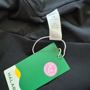 Halara 1X Black Joggers with pockets